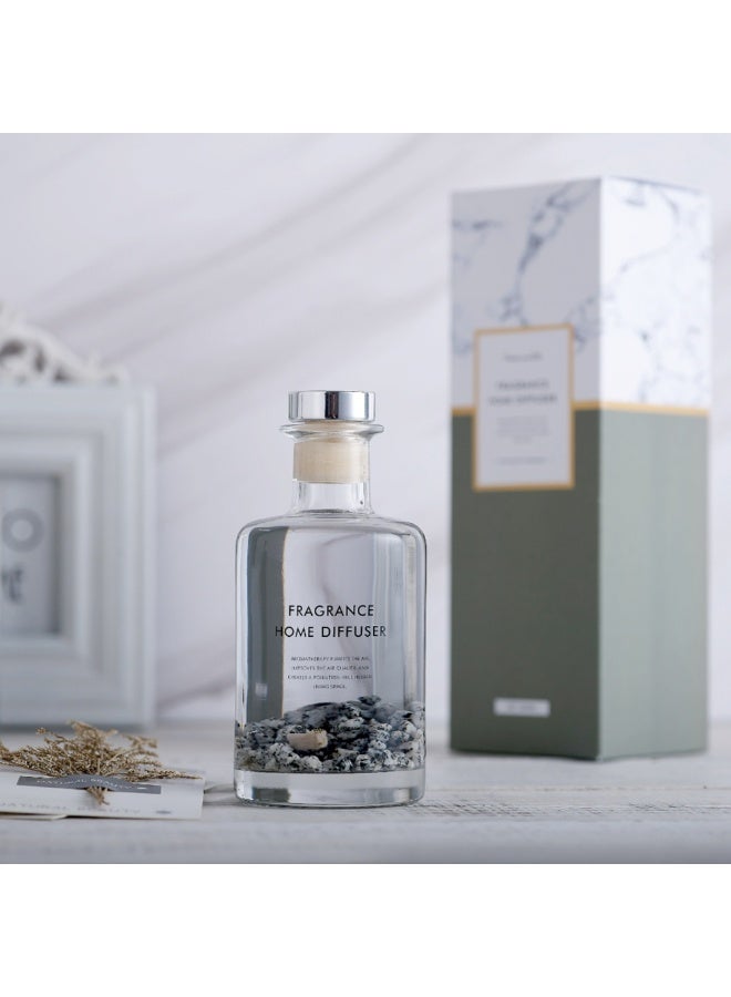 Rainstorm Pear Blossom Reed Diffuser 200ml - Long-Lasting Home Fragrance with Lemon & Ocean Notes - Image 3