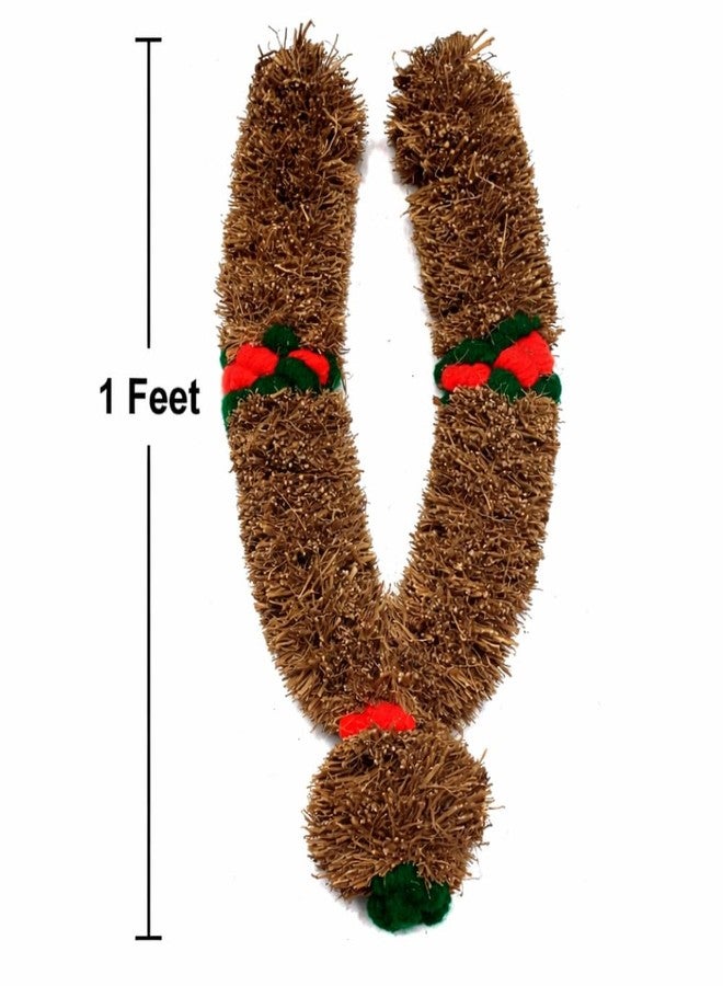 Handmade Vetiver Malai Garland|1Feet|Natural Khus/Lavancha Root Mala|Aromatic Pooja Temple Decoration| Eco-Friendly Spiritual Hanging for God’s Photo Frames - Image 2