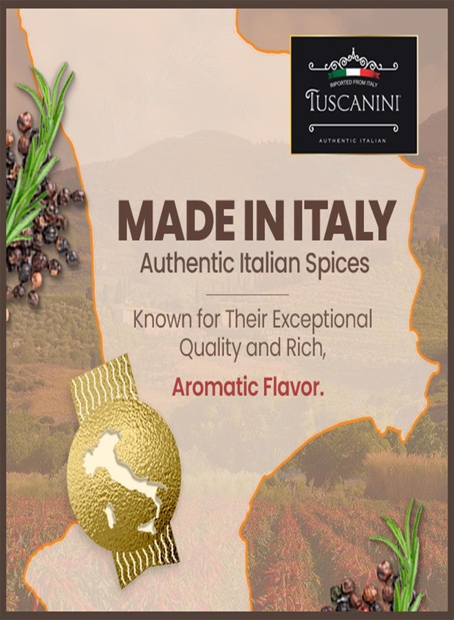 Tuscanini Premium Chili Pepper Spice Grinder, 1.06oz | Freshly Ground Chili Powder | Product of Italy - Image 5