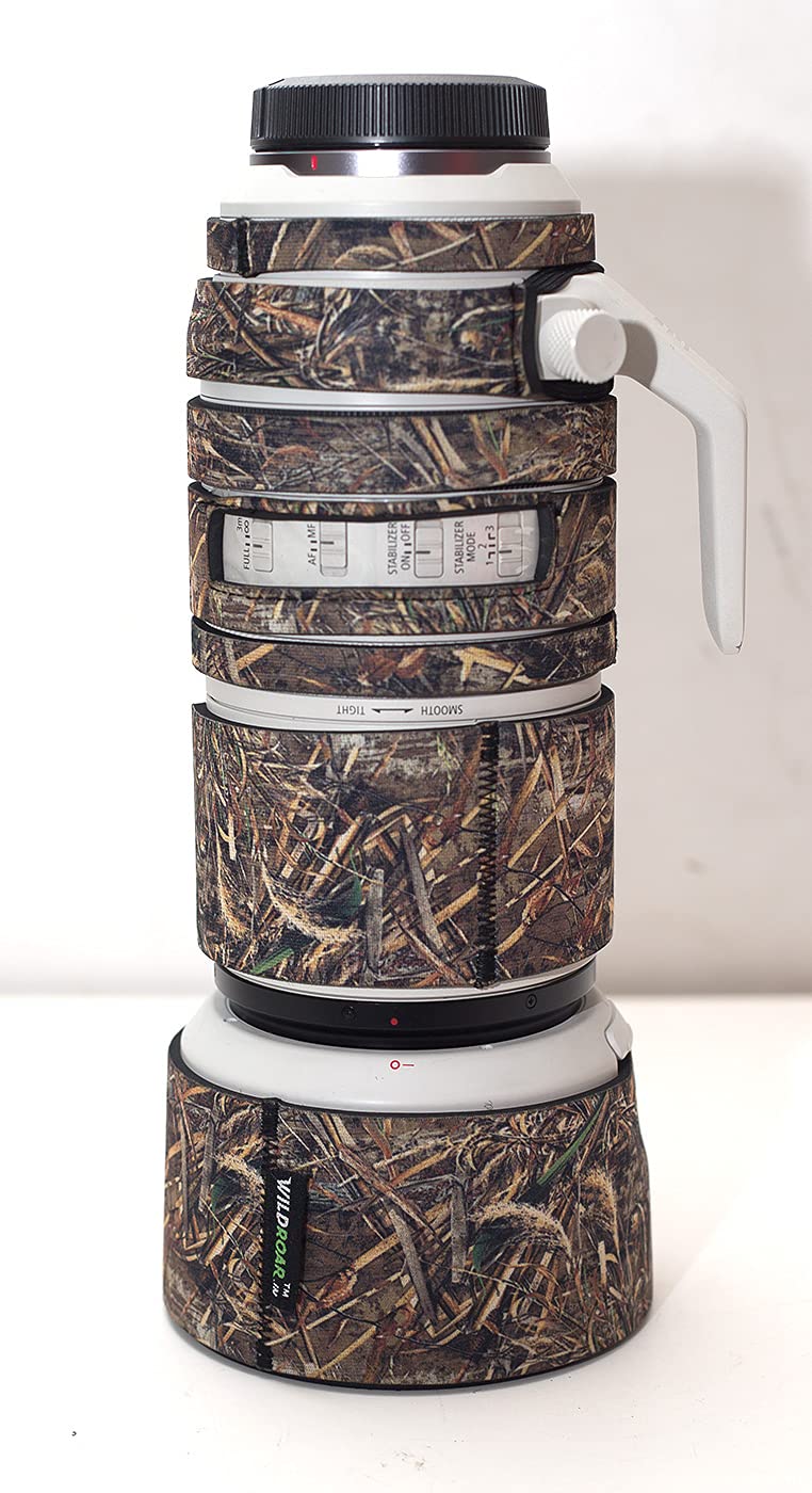 WildRoar Wild Coat for Canon RF 100-500mm f/4.5-7.1L is USM – Dry Forest- Free Barrel Coat - Image 3