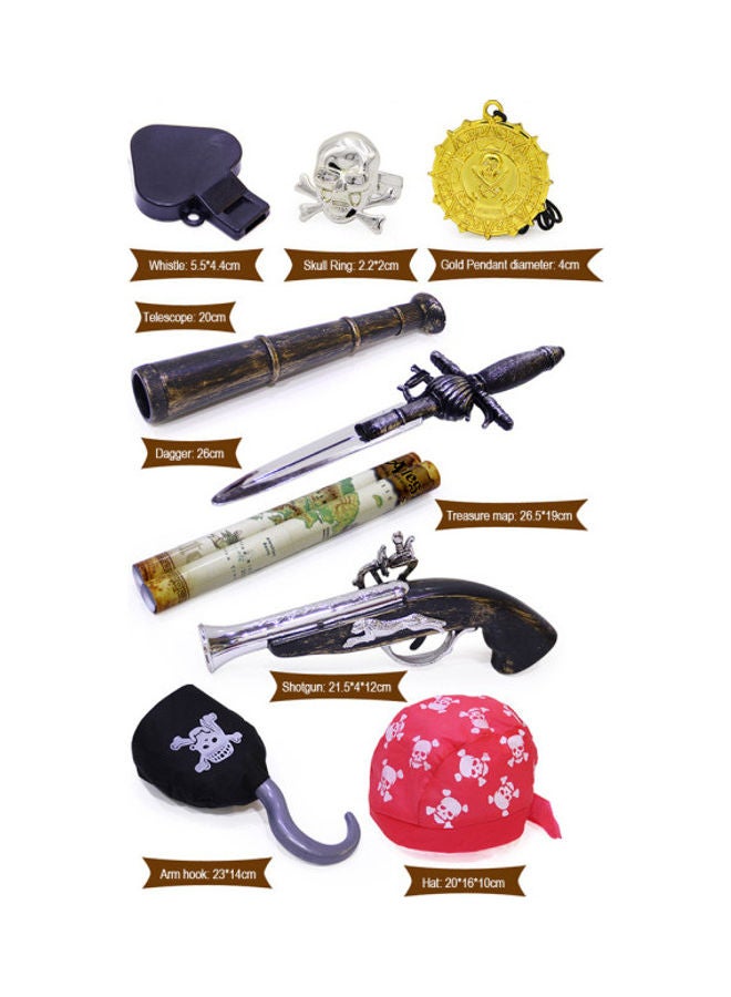 Loquat Pirate Toy Costume Accessories Set 24*24*24cm - Image 5