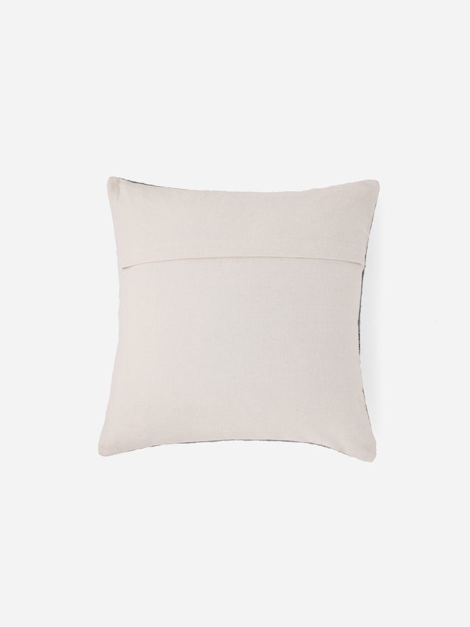 sanskrutihomes Geometric Print Organic Cotton Cushion Cover - 45x45cm - Image 5