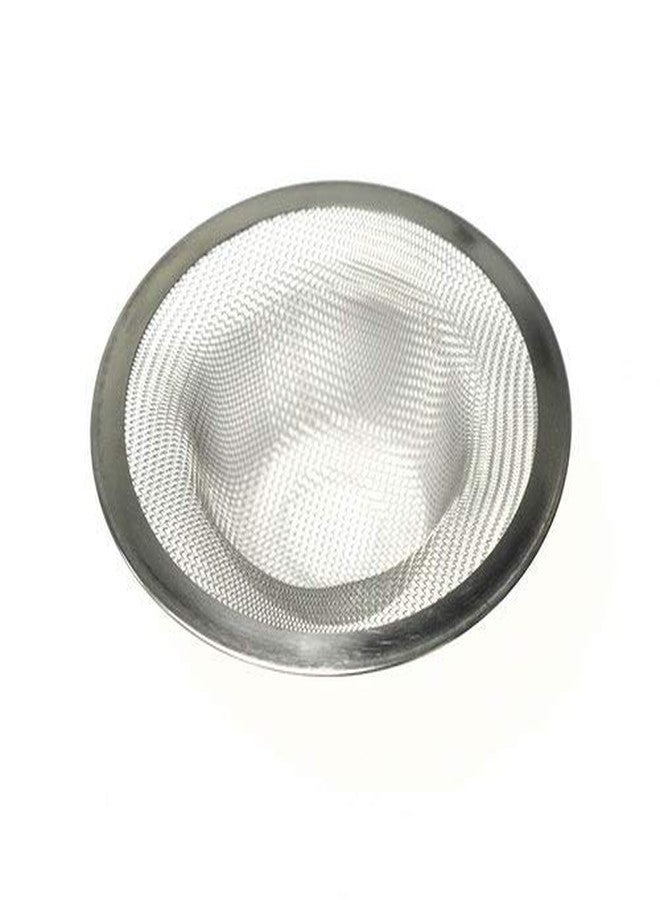 FlowAura Stainless Steel Sink Strainer Kitchen Drain Basin Basket Filter Stopper Sink Strainer (Set of 2) - Image 4