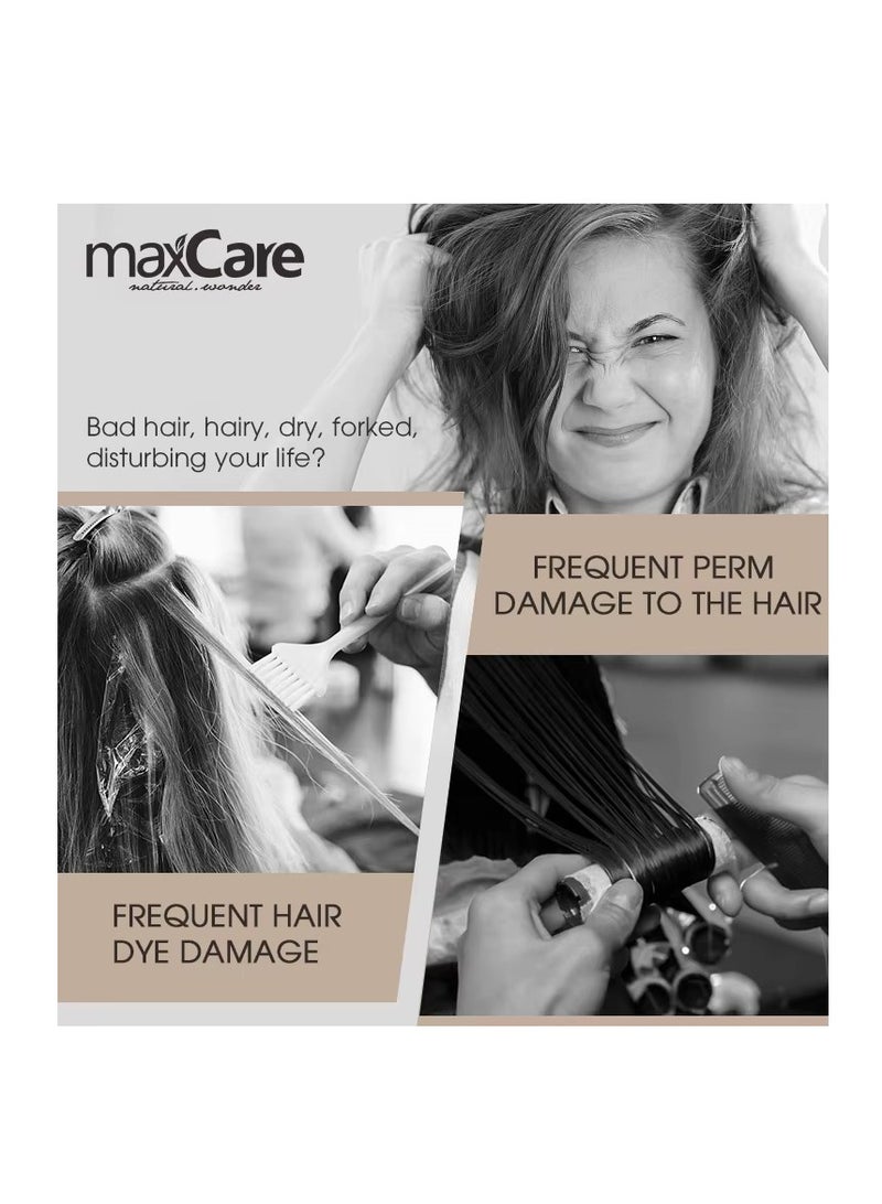 Maxcare Brazilian Keratin Botulinum Therapy – Nourishing & Moisturizing Hair Cream 1000ml for Soft, Silky, and Straight Hair - Image 2