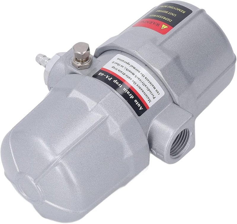 مصيدة تصريف أوتوماتيكية من سبائك الألومنيوم G1 2 بوصة مدخل للاستخدام الصناعي تنظيف ذاتي - Image 1