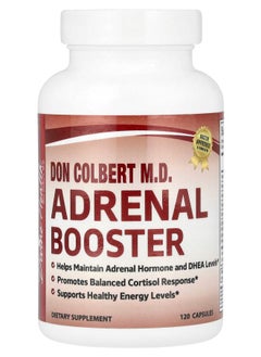 Divine Health Don Colbert M.D. Adrenal Booster 120 Capsules 