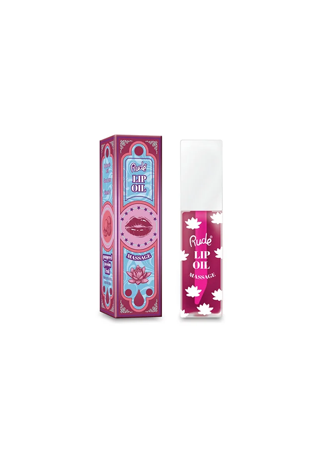 Rude Massage Lip Oil -  Pampered Passionfruit