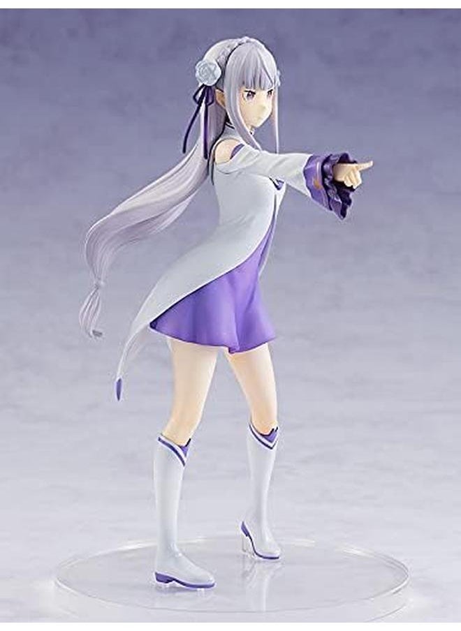 GOOD SMILE COMPANY - Kadokawa Re Zero − Starting Life In An World Emilia Non Scale Figure Multicolor 6.5 Inches - Image 1