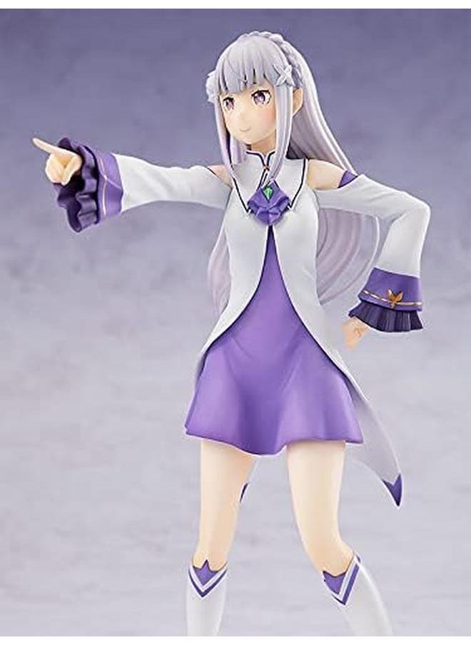 GOOD SMILE COMPANY - Kadokawa Re Zero − Starting Life In An World Emilia Non Scale Figure Multicolor 6.5 Inches - Image 1