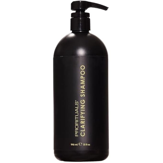 Prorituals Clarifying Shampoo - Detox Daily Clarifying Natural Clarifying Shampoo For Curly Hair
