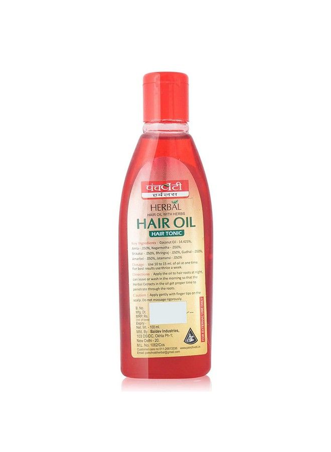 Panchvati Herbals Hair Oil Promotes Thick Healthy And Shining Hair. Controls Thinning Of Hair Supports Hair Growth Pack Of 3 300 Ml - Image 5