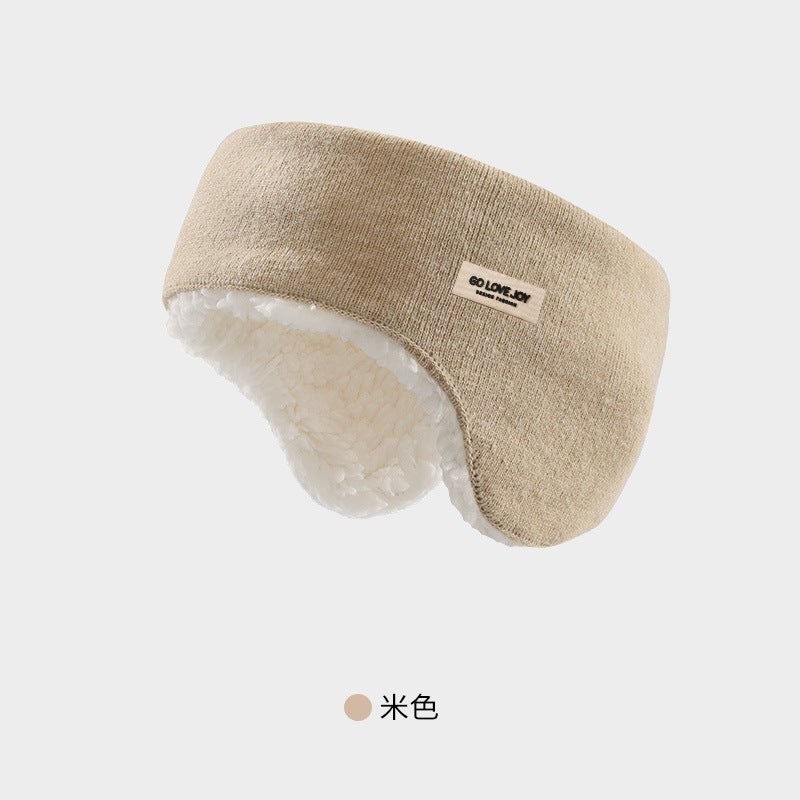 Soundproof Earmuffs for Women Strong Noise Reduction Winter Sleep Aid Beige 