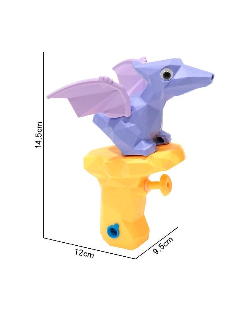 DUNISO 5pcs Dinosaur Water Gun Toy Toddler playset Water for Kids Ages 2-8 Water Outside Toys Summer Child Plastic Lip Gloss Summer Swimming Pool Beach Party Favor Toys for Boys and Girls - Image 3