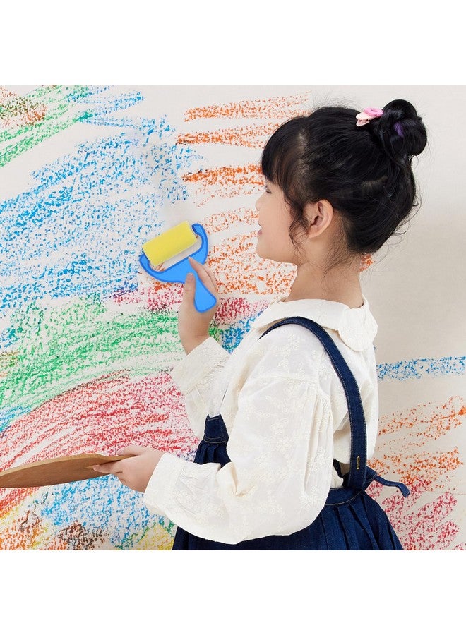 STOBOK Drawing Sponge Roller Brush Kids Paint Graffiti Diy Tool Sponge Brush,8 Pieces - Image 5