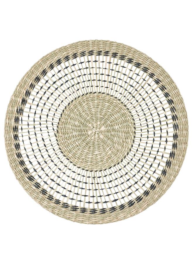 erorex Place mat, natural/sedge handmade, 37 cm - Image 1