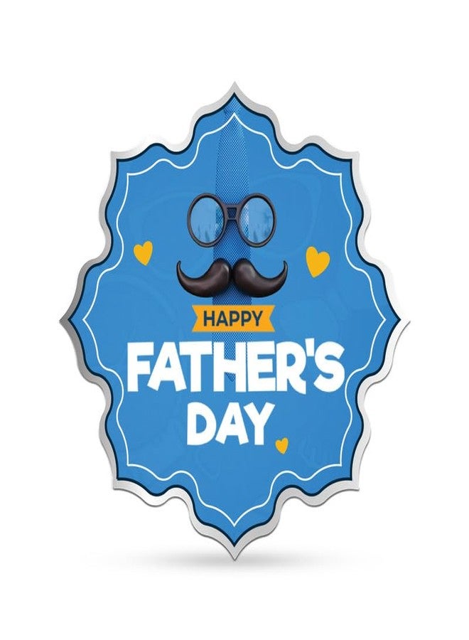 Silviya BIS Hallmarked Happy Father's Day 999 Pure Silver Coin 10 Gram | Lotus Shape | Gift for Father & Father-in-Law | With Certificate of Authenticity - Image 2