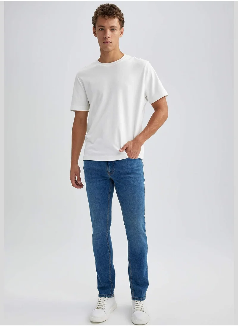 DeFacto Man Slim Fit Denim Trousers