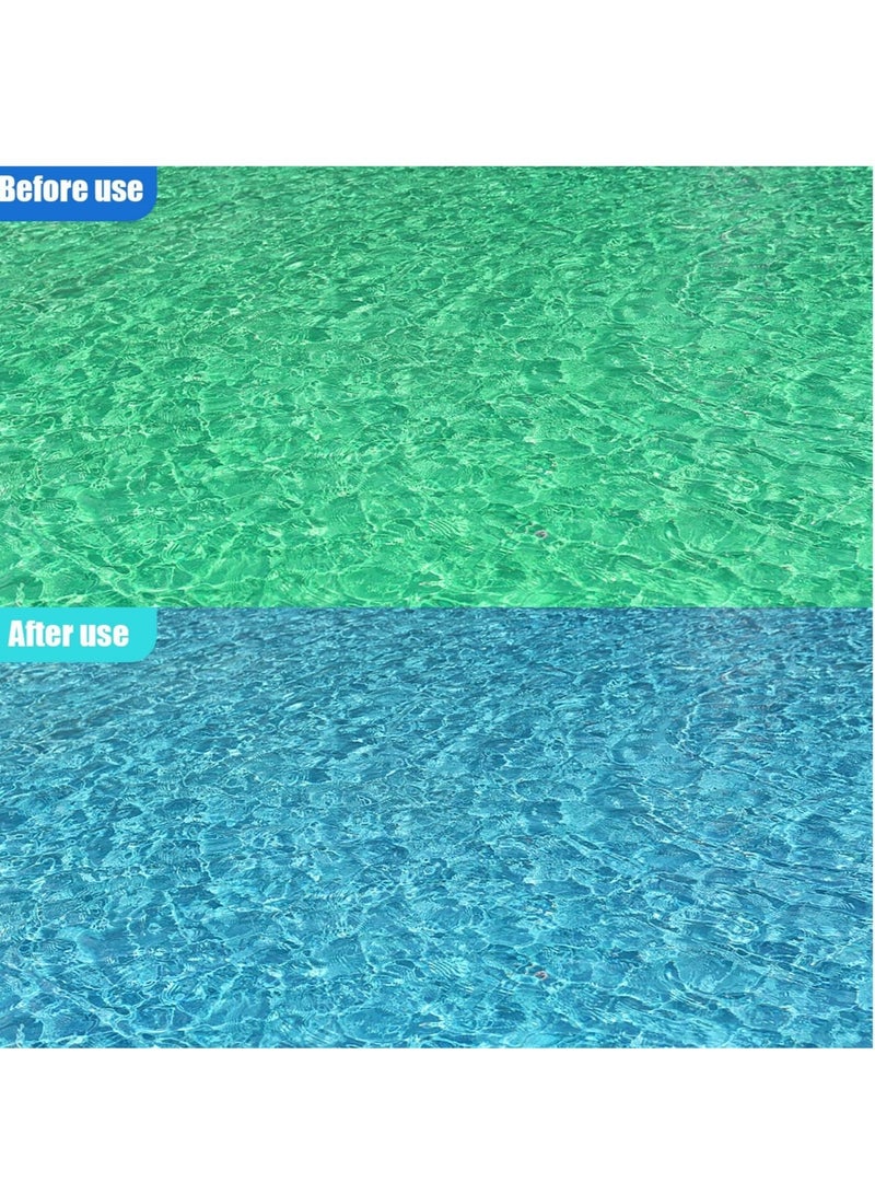 Captaintech 21Pcs Pool Cleaning Effervescent Tablets Water Quality Cleaning Tablets Pool Multi functional Cleaning Tablets Bottled Effervescent Tablets - Image 3