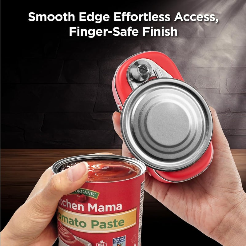 Kitchen Mama Orbit One Rechargeable Can Opener (Red) - Image 5