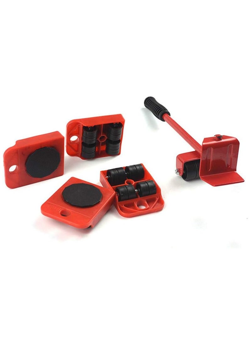 Festive Gallery Moving Furniture Tool Transport Shifter With 5 Pack Wheel Slider Remover Roller Furniture Moving System - Lifting Tool Heavy Duty Moving Rollers Furniture Appliance  - Image 3