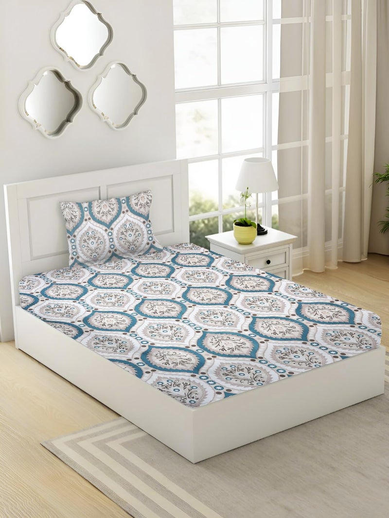 UmI. Umi Super Soft Brushed Microfiber Cotton Single Bedsheet with Pillow Cover 60X90 - Image 5