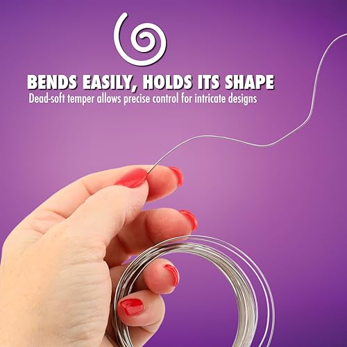 Artistic Wire, 18 Gauge / 1.0 mm Stainless Steel Craft Wire, Round Twist, 5 yd / 4.57 m - Image 3