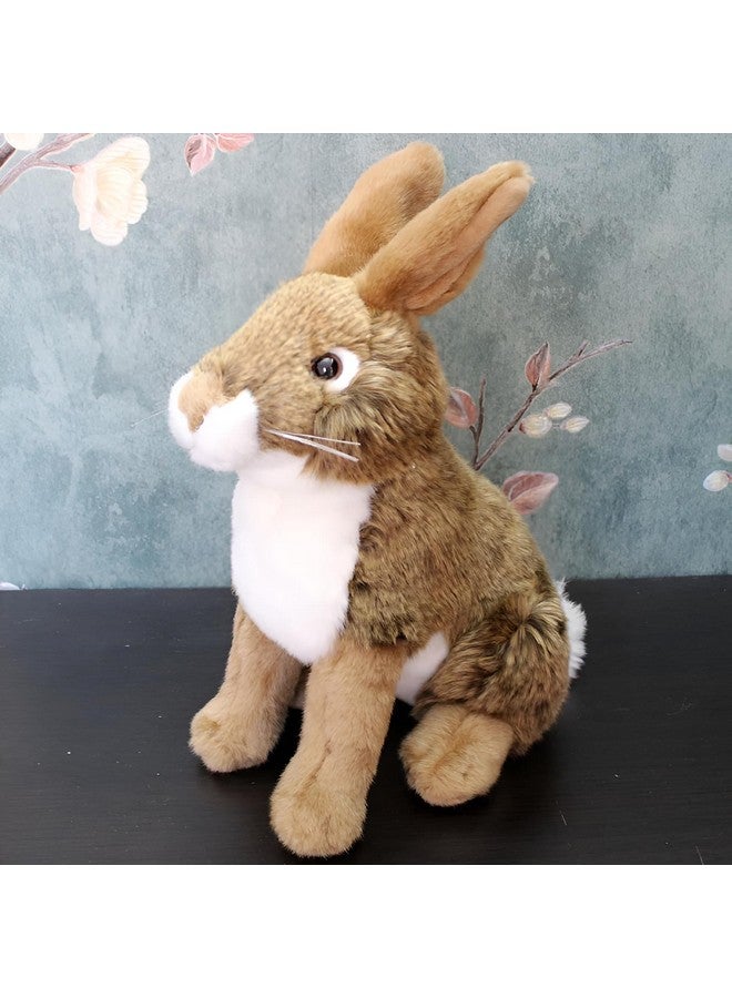 Tickles Cute Rabbit Soft Stuffed Plush Animal Toy for Kids Boys & Girls Birthday Gift (Color: Brown Size: 30 cm) - Image 1