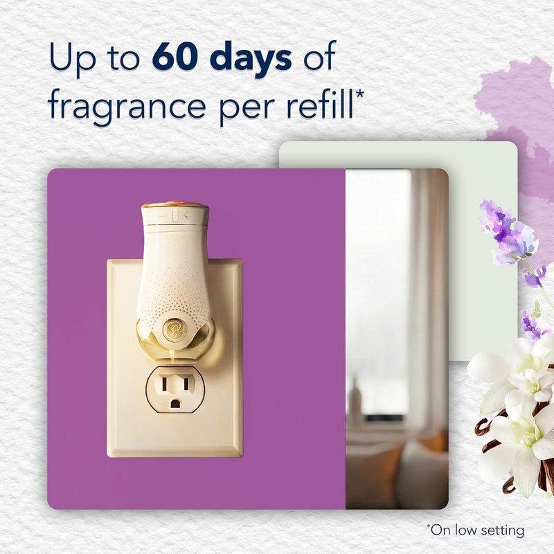Glade PlugIns Refill Air Freshener, Lavender & Vanilla, 2 Refills - Image 2