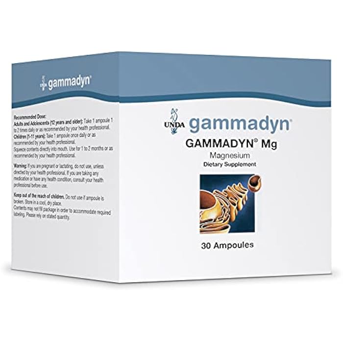 UNDA GAMMADYN Mg | Magnesium Oligo-Element Supplement | 30 Ampoules - Image 1