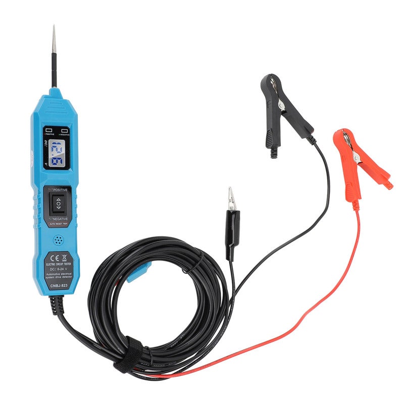 Automotive Circuit Tester 6-24V Voltage Display Front Lighting - Overload Protection Power Circuit Probe Tester for Automotive Electrical System Maintenance, Cars, SUVs, Motorcycles and Boats - Image 1