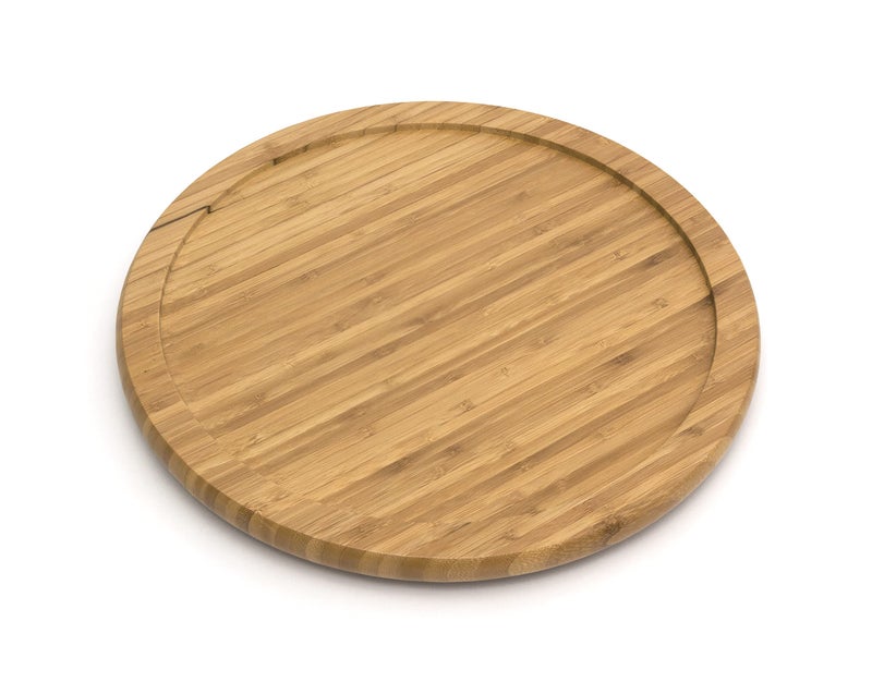 Lipper International 8301 Bamboo Wood 10" Kitchen Turntable - Image 1