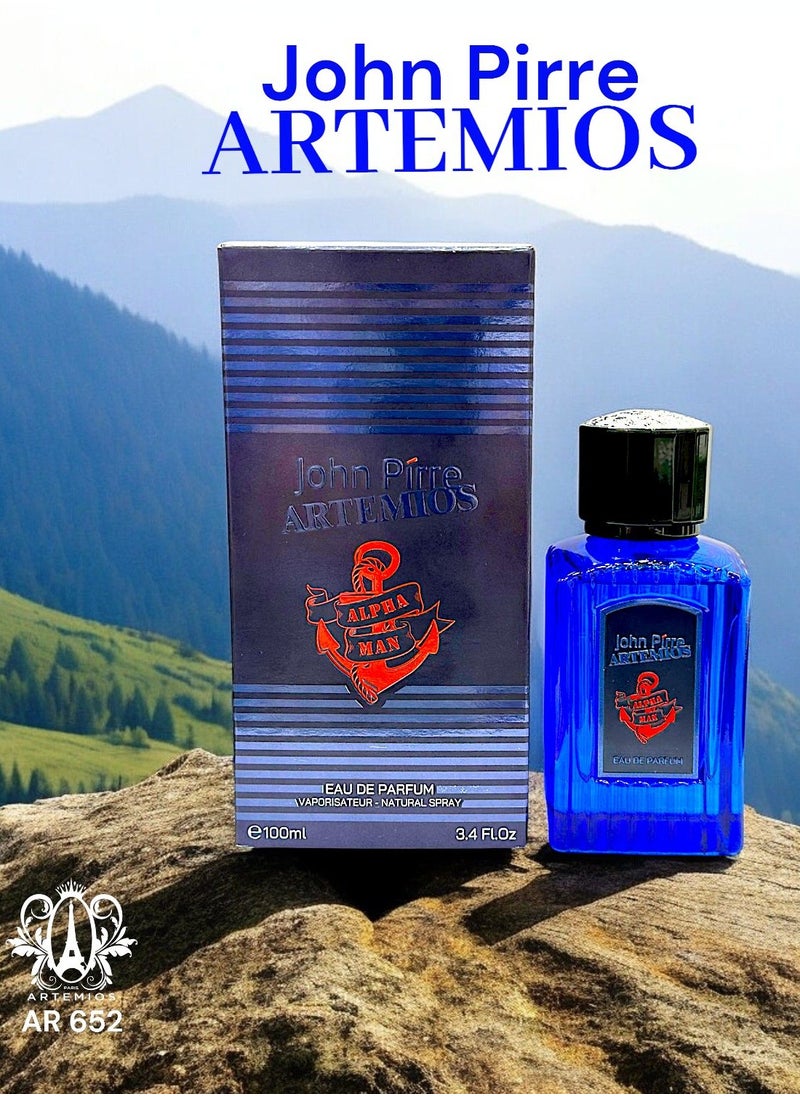 ARTEMIOS - ARTEMIOS JOHN PIRRE ALPHA MAN 100ML EDP - Image 1