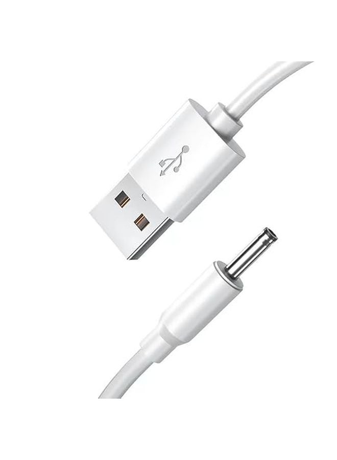 USB إلى DC 3.5x1.35mm سلك تمديد الطاقة 25سم كابل شحن 5V للمروحة الصغيرة - Image 1
