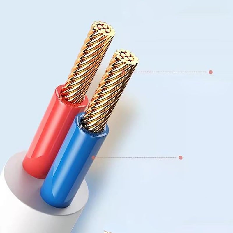 USB إلى DC 3.5x1.35mm سلك تمديد الطاقة 25سم كابل شحن 5V للمروحة الصغيرة - Image 4