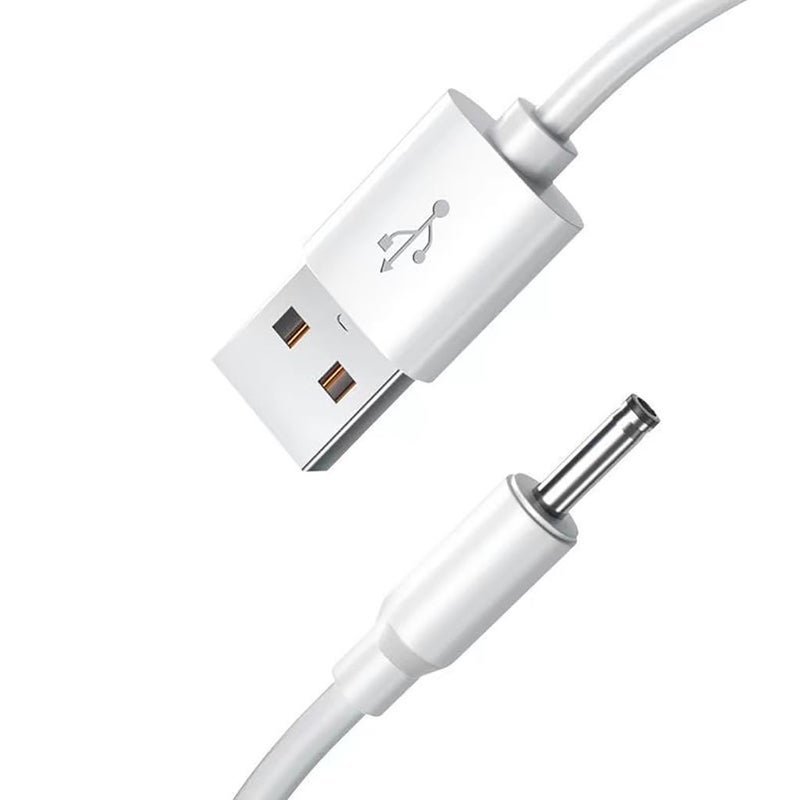 USB إلى DC 3.5x1.35mm سلك تمديد الطاقة 25سم كابل شحن 5V للمروحة الصغيرة - Image 2