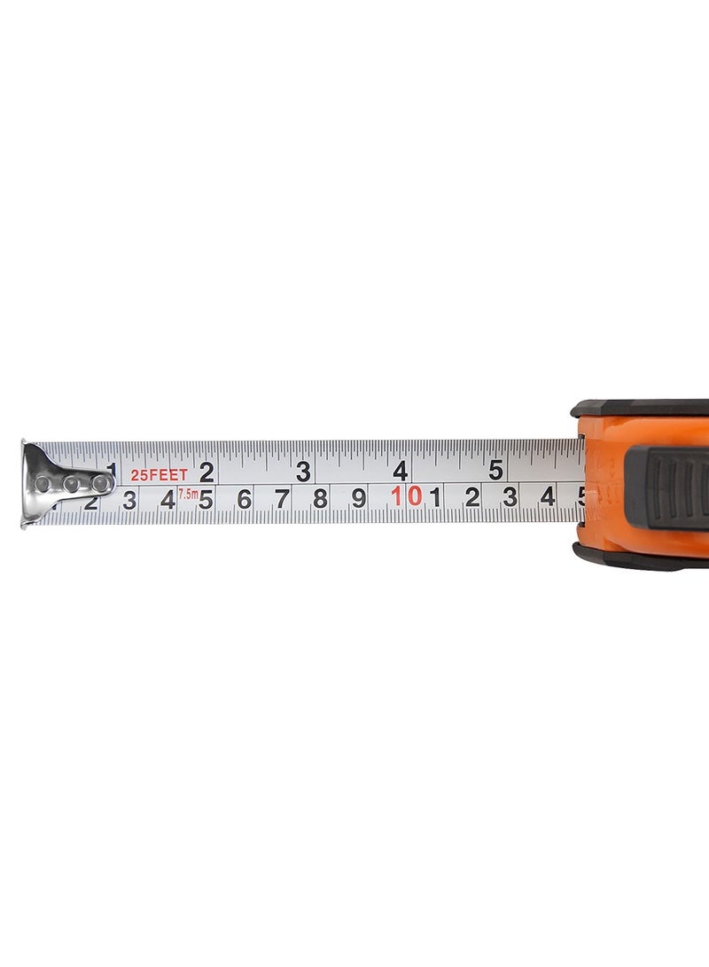 KSEIBI Measuring Tape Progrip Easy to Read Retractable Dual Side Ruler with Metric and Inches, for Construction, Contractor, Carpenter, Architect, Woodworking, with Magnetic Tip and Protective Casing - Image 4