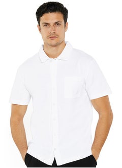 NAUTICA Regular Fit Premium Cotton Logo Shirt  - Image 1
