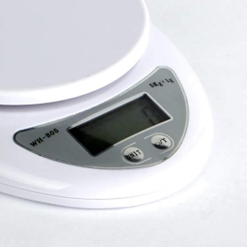 TORCHIT Talking Weighing Scale for Kitchen White - Image 2