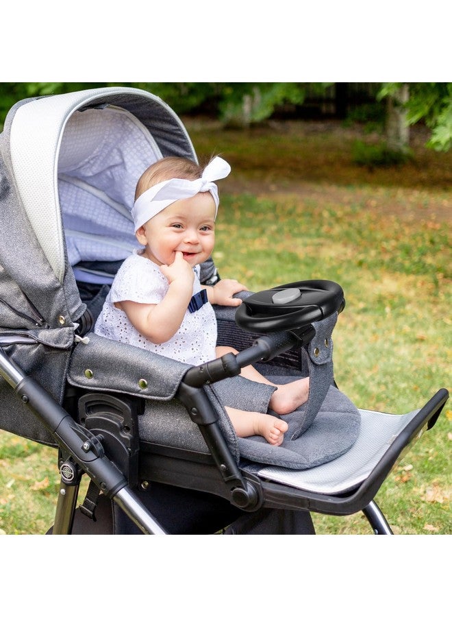 accmor عجلة توجيه عربة الأطفال من أكمور، عجلة قيادة محاكاة للقيادة لعربة الأطفال، ملحقات فك وتركيب مضحكة لعربة الأطفال - Image 4