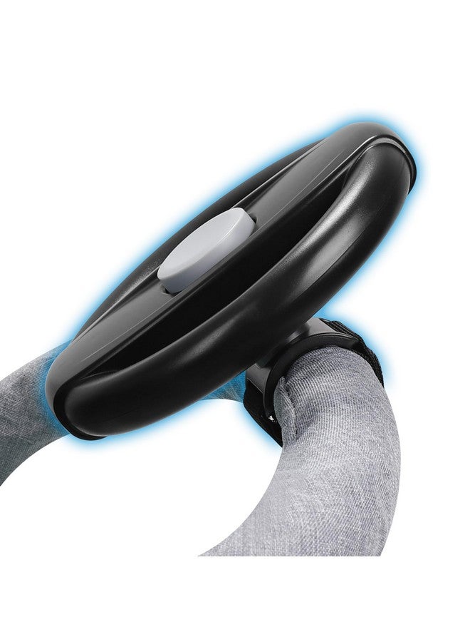 accmor عجلة توجيه عربة الأطفال من أكمور، عجلة قيادة محاكاة للقيادة لعربة الأطفال، ملحقات فك وتركيب مضحكة لعربة الأطفال - Image 5