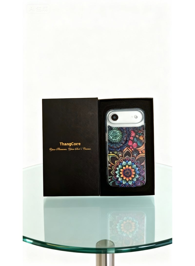 ThangCore Iphone17-Air 3 in 1 TPU + PC Overmolding Magnetic Creative Design Phone Case - Image 2