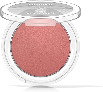 lavera بودرة بلش مخملية لافيرا زهرة الأوركيد الوردية 02 زيت لوز عضوي فيتامين E قوام لامع مخملي 1 × 5 جرام - Image 2