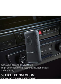 Generic ET-BR02 Bluetooth 5.3 Adapter – Hands-Free Call 3.5mm AUX Car Audio Stereo Receiver for Speakers and More  - Image 3
