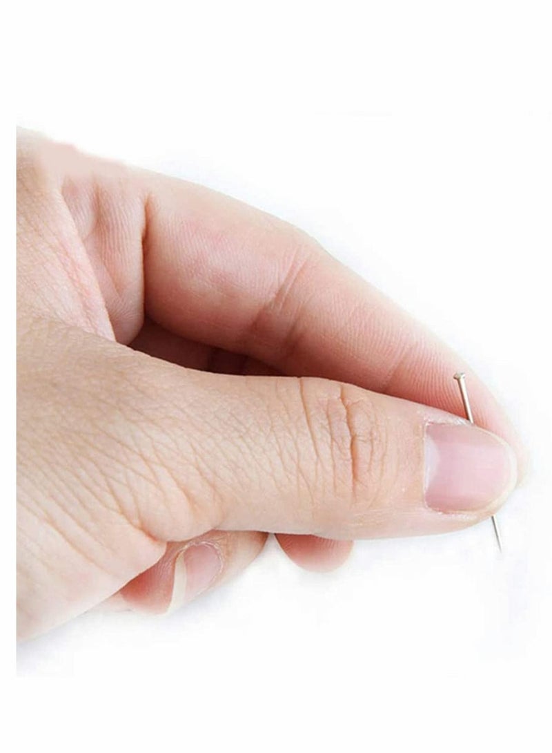 Y&D Straight Pins, Sewing pins, for Jewelry DIY Decoration, Crafts, Projects, Durable Stainless Steel Dressmaker Satin Pins Making 2000 Pieces (1 Inch) - Image 2