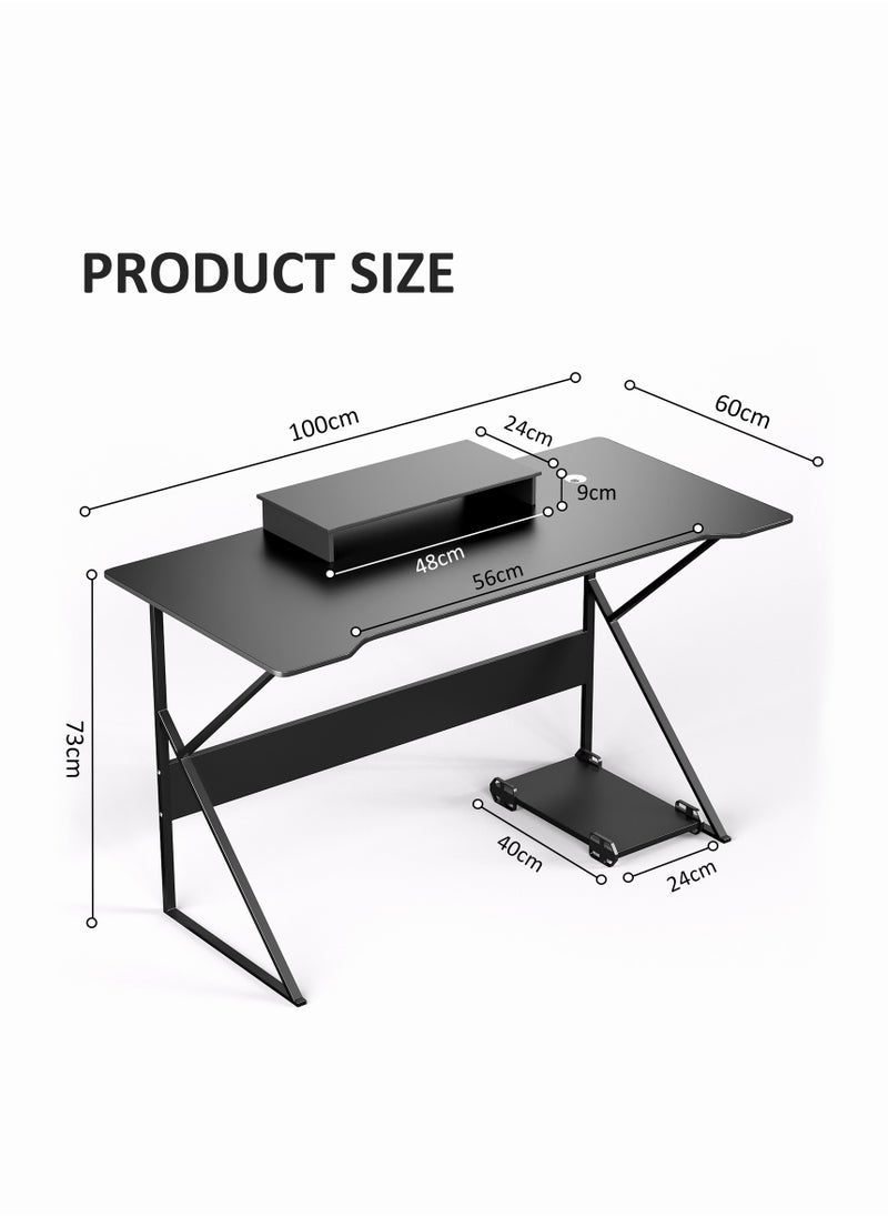 Desktop Computer Desk Gaming Desk With Large Monitor Stand,Simple Game Table For Home Bedroom Table, Student Writing Study Desk 100X60X73 Cm - pzsku/Z8B79EB4B6BA2DD3E8636Z/45/_/1717634801/b0a4167f-e5f8-46a5-a0c9-8cccc1db509e