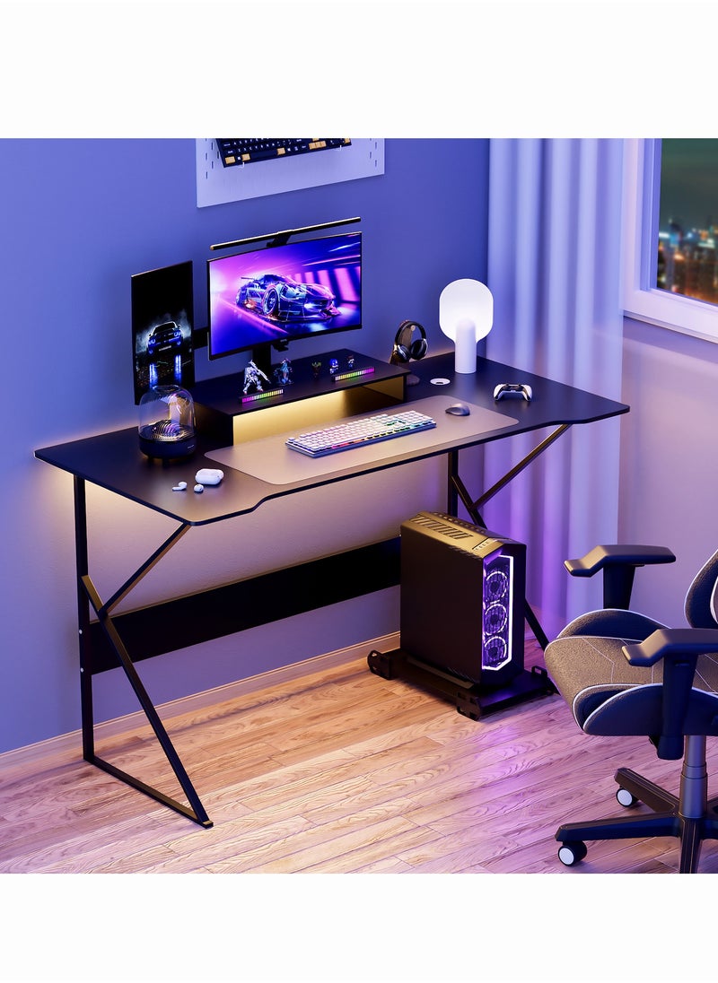 Desktop Computer Desk Gaming Desk With Large Monitor Stand,Simple Game Table For Home Bedroom Table, Student Writing Study Desk 100X60X73 Cm - pzsku/Z8B79EB4B6BA2DD3E8636Z/45/_/1717634821/6cb9740f-2397-435f-a084-9923c31bdb15