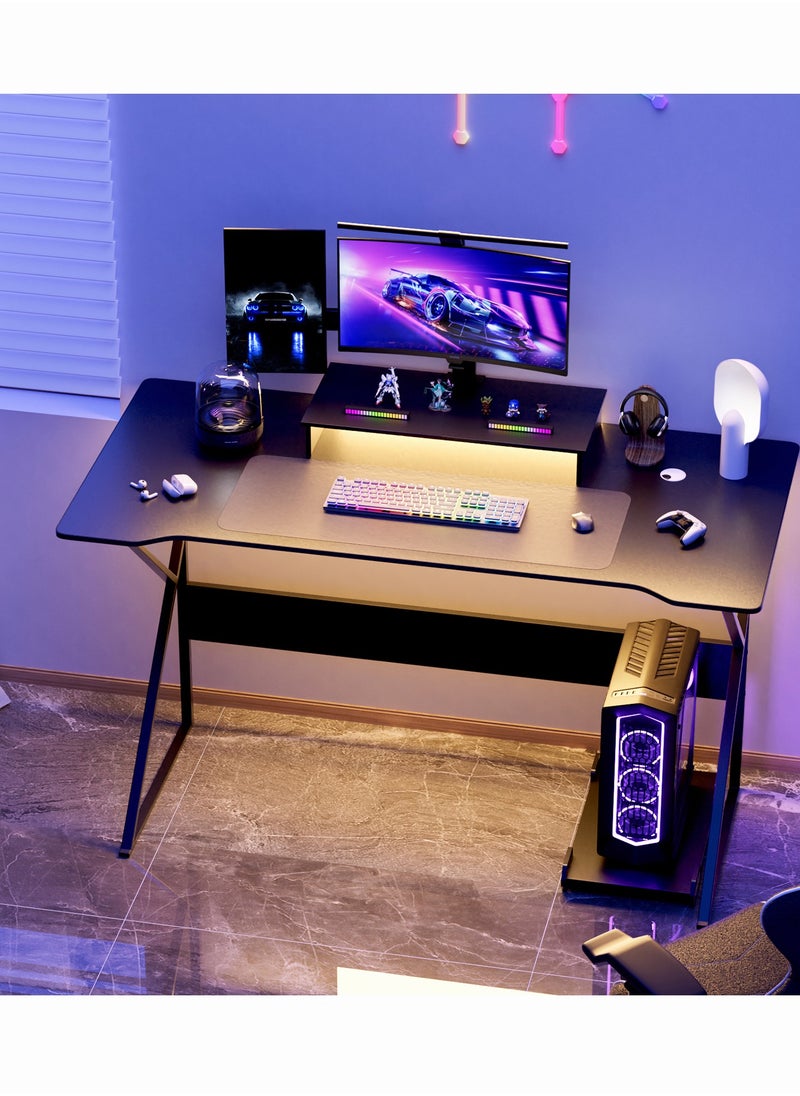 Desktop Computer Desk Gaming Desk With Large Monitor Stand,Simple Game Table For Home Bedroom Table, Student Writing Study Desk 100X60X73 Cm - pzsku/Z8B79EB4B6BA2DD3E8636Z/45/_/1717634871/ffbc3856-beb4-4e29-b476-fdc369d29d6d