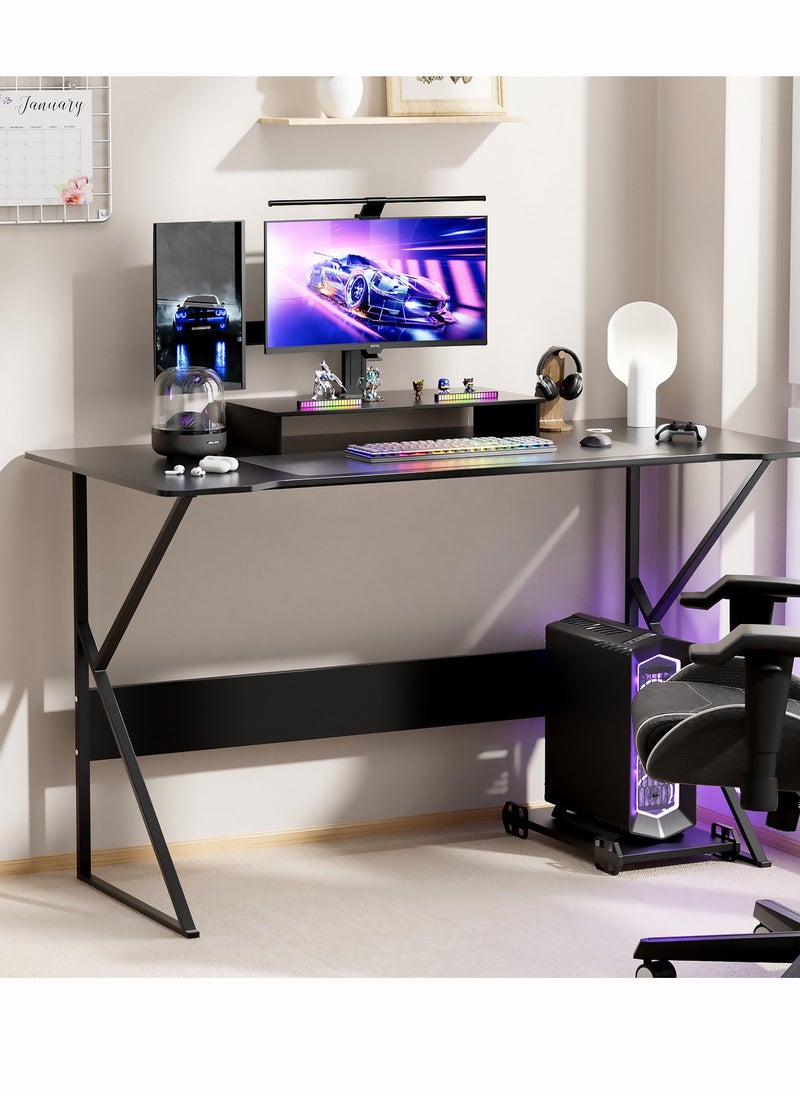 Desktop Computer Desk Gaming Desk With Large Monitor Stand,Simple Game Table For Home Bedroom Table, Student Writing Study Desk 100X60X73 Cm - pzsku/Z8B79EB4B6BA2DD3E8636Z/45/_/1717634901/9ac3ff17-fcc9-432c-88dd-d39dba86c126