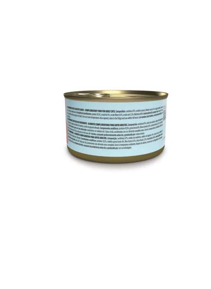 شيسر شيسير جريل باتيه طعام للقطط في علبة – سردين بصلصة الكركند 70 جم [الحد الأدنى للطلب: 12 قطعة] - Image 2