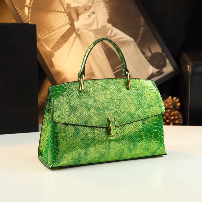 Bright Leather Bag Women'S 2025 Crossbody Bag Personalized All-Match Laser Pattern All-Match Handbag Mother'S Shoulder Bag - Image 4
